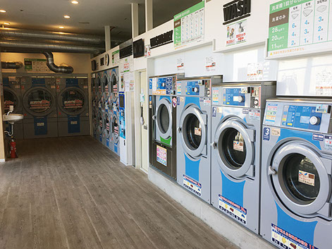ランドリープラス マルエツ安食店 [大型コインランドリー]